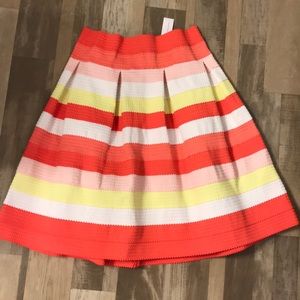 NWT- NY&C striped skirt- size medium